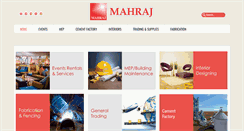 Desktop Screenshot of mahraj.com